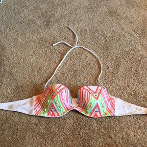 Victoria’s Secret multicolored bikini top